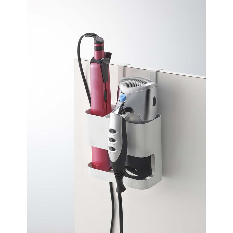 media image for Beautes Blow Dryer & Curling Iron Holder by Yamazaki 217
