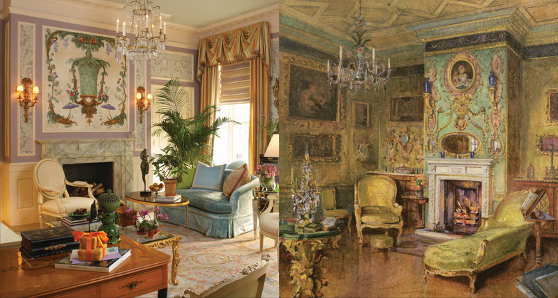 media image for Curtain Up! Thirty Years of Spectacular Showhouse Rooms by Pointed Leaf Press 288