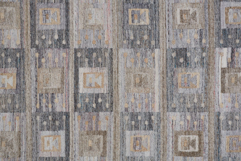 media image for Elstow Hand Woven Gray and Tan Rug by BD Fine Texture Image 1 20