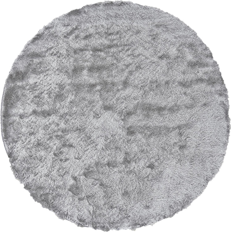 media image for Freya Hand Tufted Silver and White Rug by BD Fine Flatshot Image 1 23