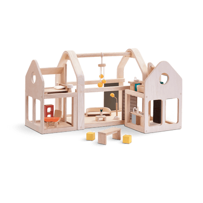 product image for slide n go dollhouse by plan toys 1 21