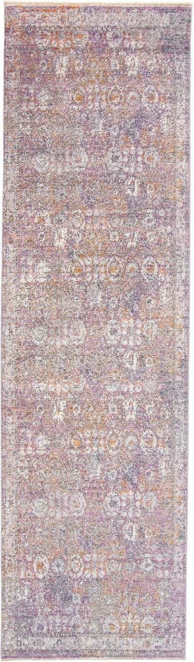 product image for Tirza Purple and Gold Rug by BD Fine Flatshot Image 1 4