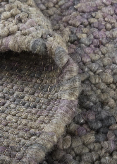 product image for Genet Hand Woven Purple and Beige Rug by BD Fine Roll Image 1 84