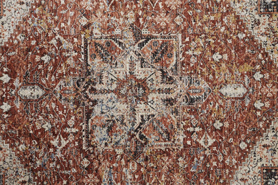 product image for Ennis Rust and Tan Rug by BD Fine Texture Image 1 91