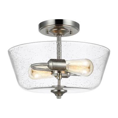product image for Belton Two Light Semi Flush Mount 3 30