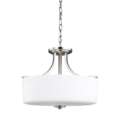 product image for Canfield Three Light Semi Flush 6 15