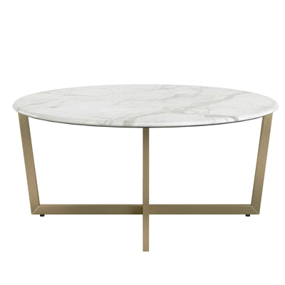 product image for Llona 36" Round Coffee Table in Various Colors & Sizes Flatshot Image 1 68