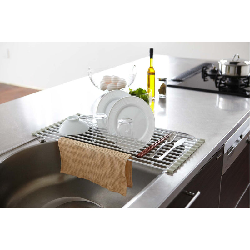 media image for Plate Over the Sink Folding Drying Rack by Yamazaki 26