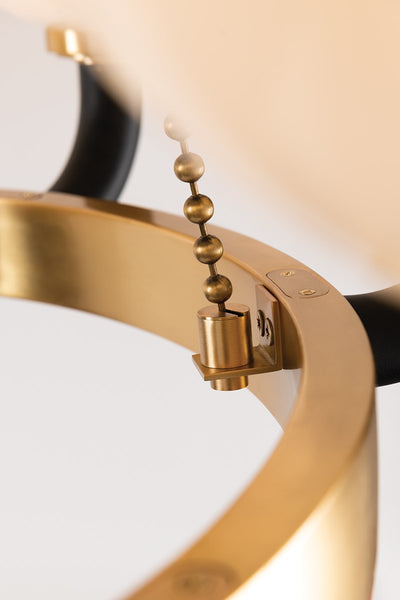 product image for werner 8 light pendant design by hudson valley 11 6
