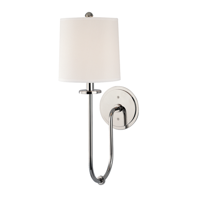 product image for hudson valley jericho 1 light wall sconce 4 85