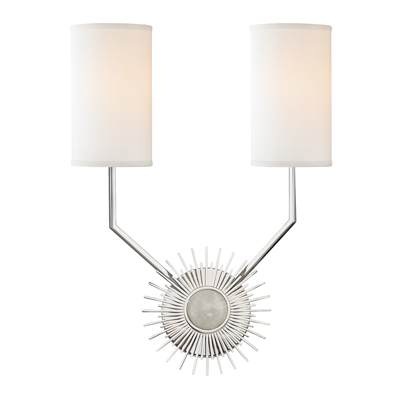 media image for Borland 2 Light Wall Sconce by Hudson Valley Lighting 252