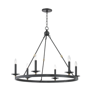 product image for hudson valley allendale 6 light chandelier 3206 2 83