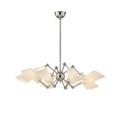 product image for hudson valley buckingham 8 light chandelier 5308 3 48