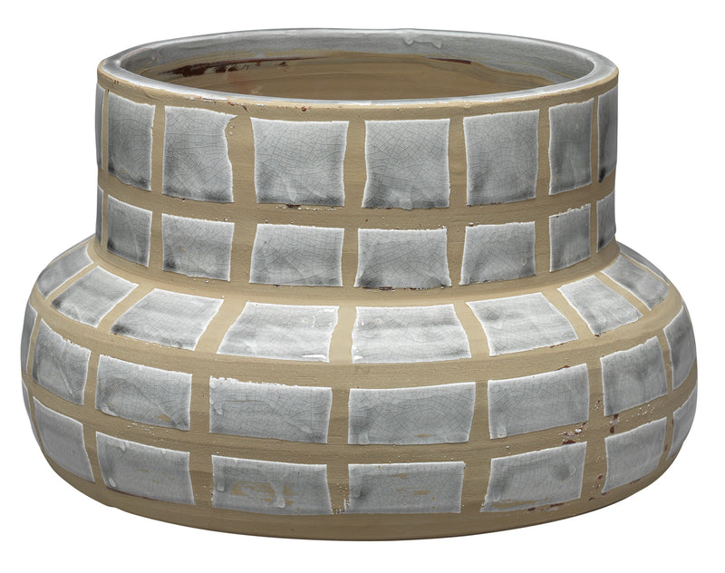 media image for Grid Ceramic Vase design by Jamie Young 281