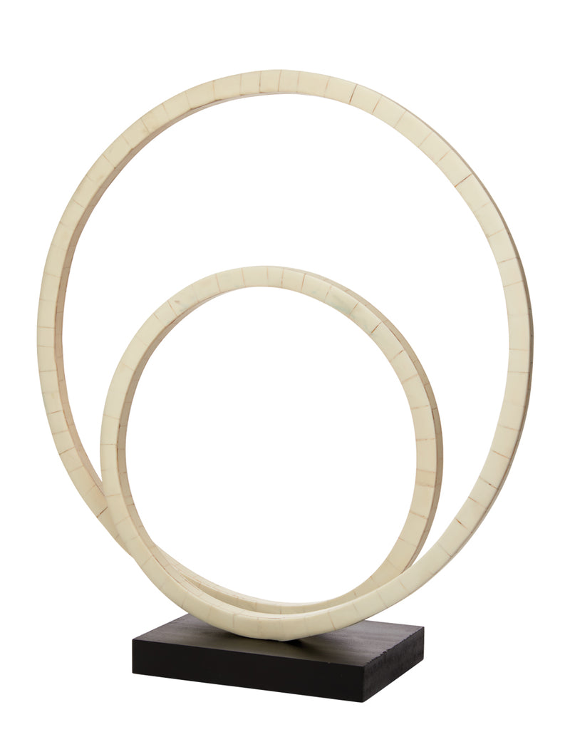 media image for Helix Double Ring Sculpture design by Jamie Young 231