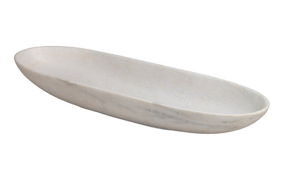 product image for Long Oval Marble Bowl 26