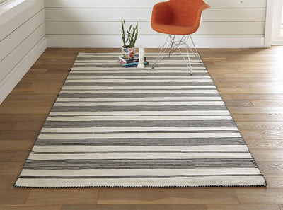 product image for Granberg Hand Woven Black and White Rug by BD Fine Roomscene Image 1 15