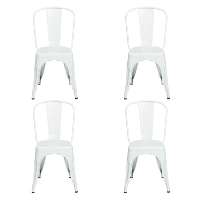 product image for Corsair Stacking Side Chair in Various Colors - Set of 4 Alternate Image 6 79