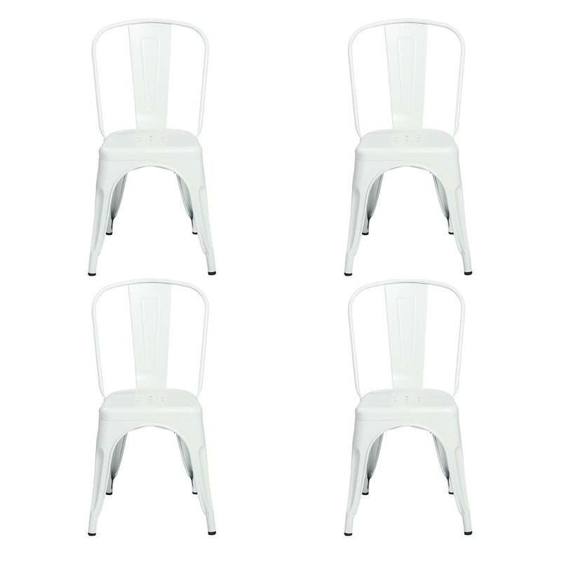 media image for Corsair Stacking Side Chair in Various Colors - Set of 4 Alternate Image 6 216