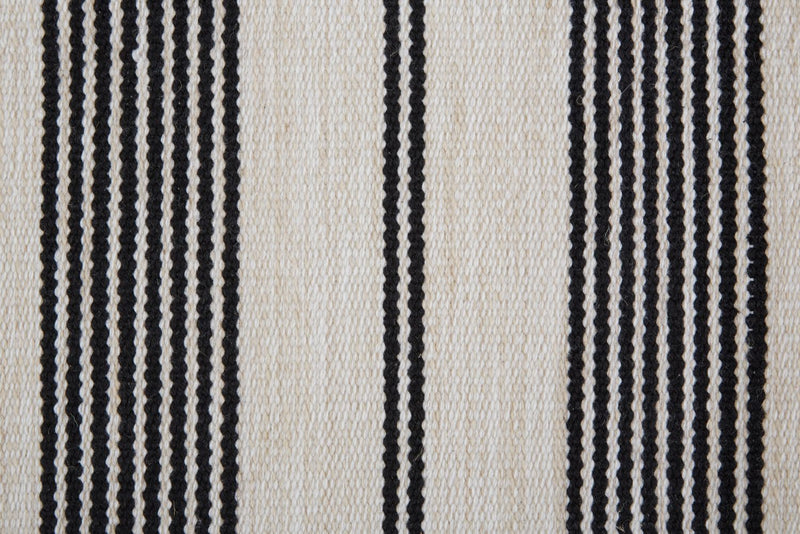 media image for Granberg Hand Woven Black and White Rug by BD Fine Texture Image 1 252