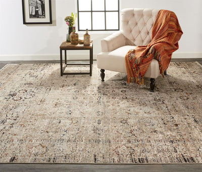 product image for Ennis Ivory and Gray Rug by BD Fine Roomscene Image 1 87