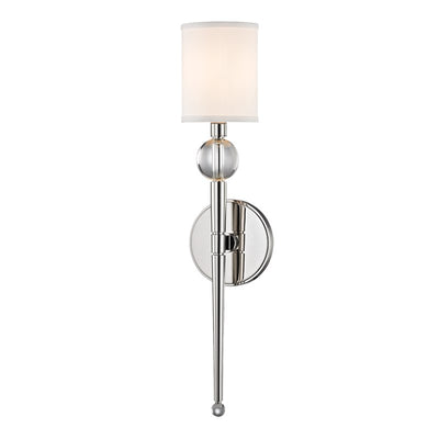 product image for rockland 1 light wall sconce 8421 design by hudson valley lighting 1 3