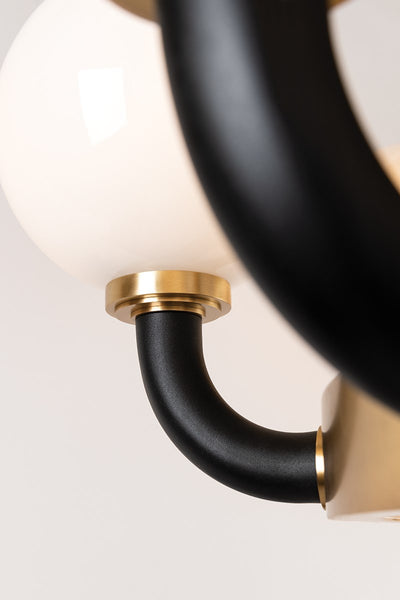 product image for werner 8 light pendant design by hudson valley 6 69