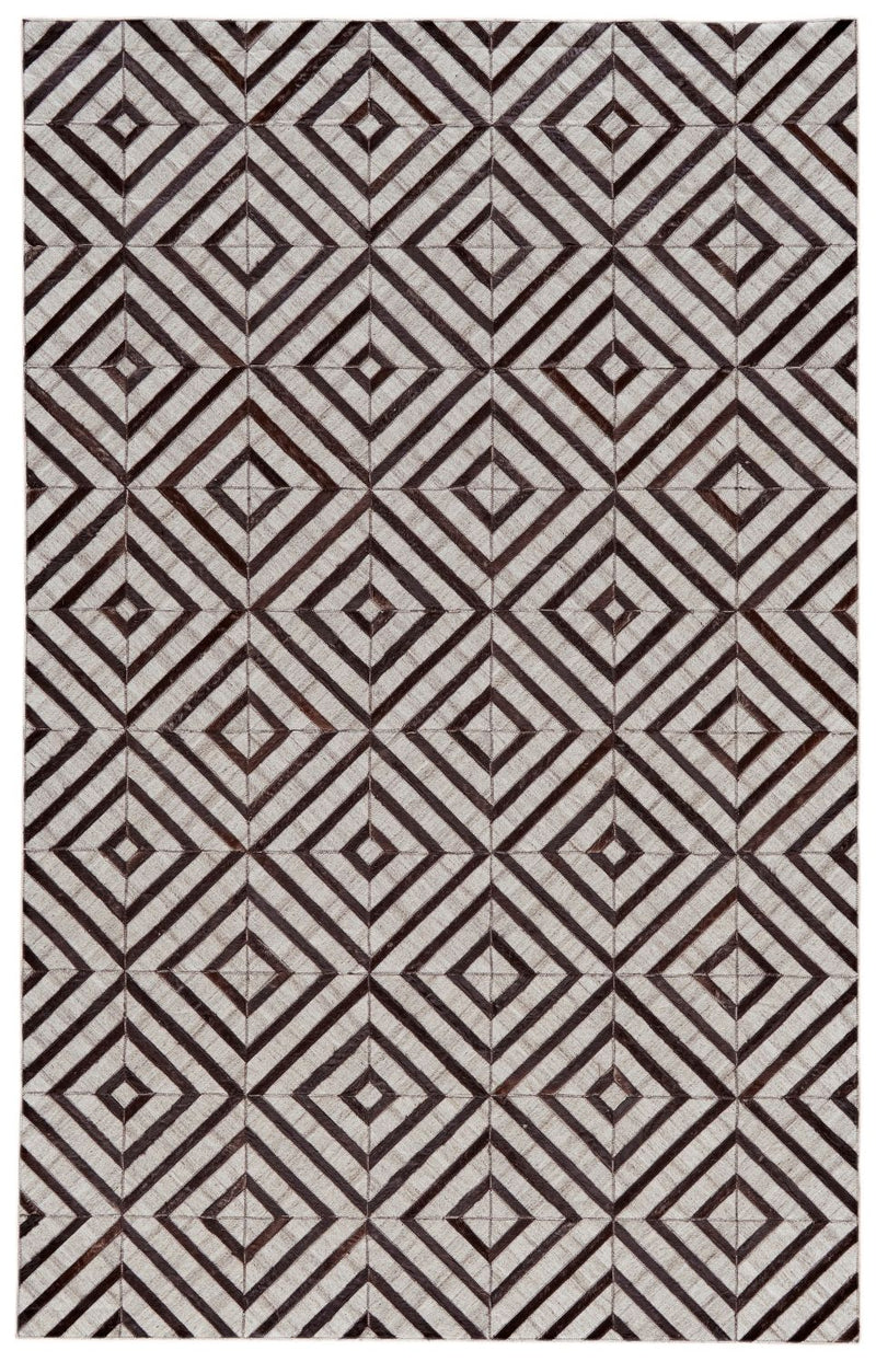 media image for Canady Hand Woven Gray and Brown Rug by BD Fine Flatshot Image 1 263
