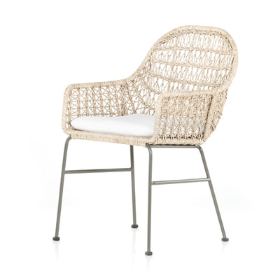 product image of Bandera Outdoor Dining Chair w/ Cushion in Various Colors Flatshot Image 1 596