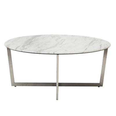 product image for Llona 36" Round Coffee Table in Various Colors & Sizes Flatshot Image 1 33