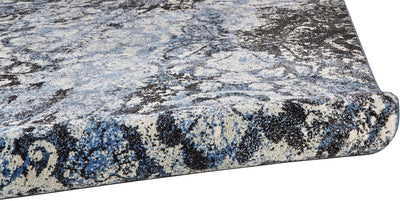 product image for Tullamore Blue and Black Rug by BD Fine Roll Image 1 12