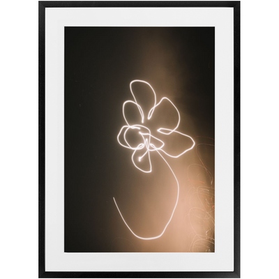 product image for moon flower framed photo 3 45