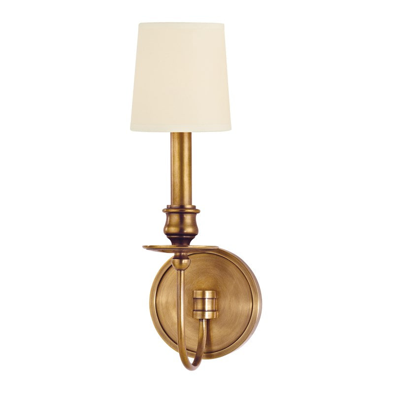 media image for cohasset 1 light wall sconce design by hudson valley 3 26
