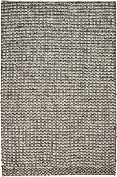 product image of Genet Hand Woven Gray and Ivory Rug by BD Fine Flatshot Image 1 577