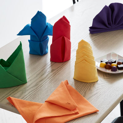 product image for Fold-by-Number Cloth Napkins - Set of 6 20