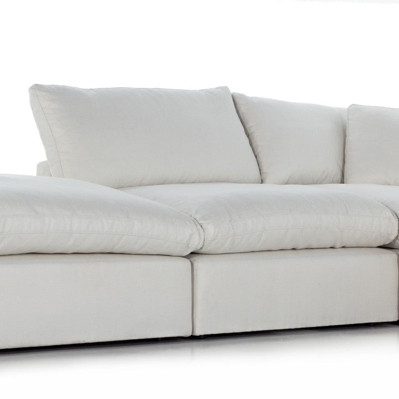 media image for Stevie 4-Piece Sectional Sofa w/ Ottoman in Various Colors Alternate Image 8 27