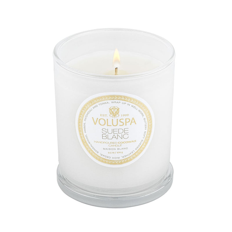 media image for Suede Blanc Classic Candle 240