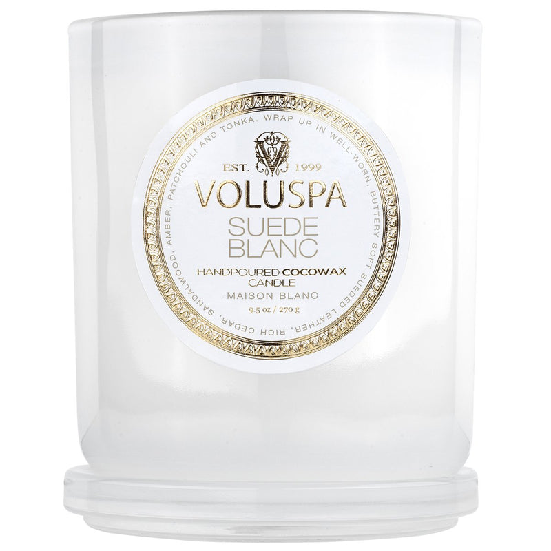 media image for Suede Blanc Classic Candle 29
