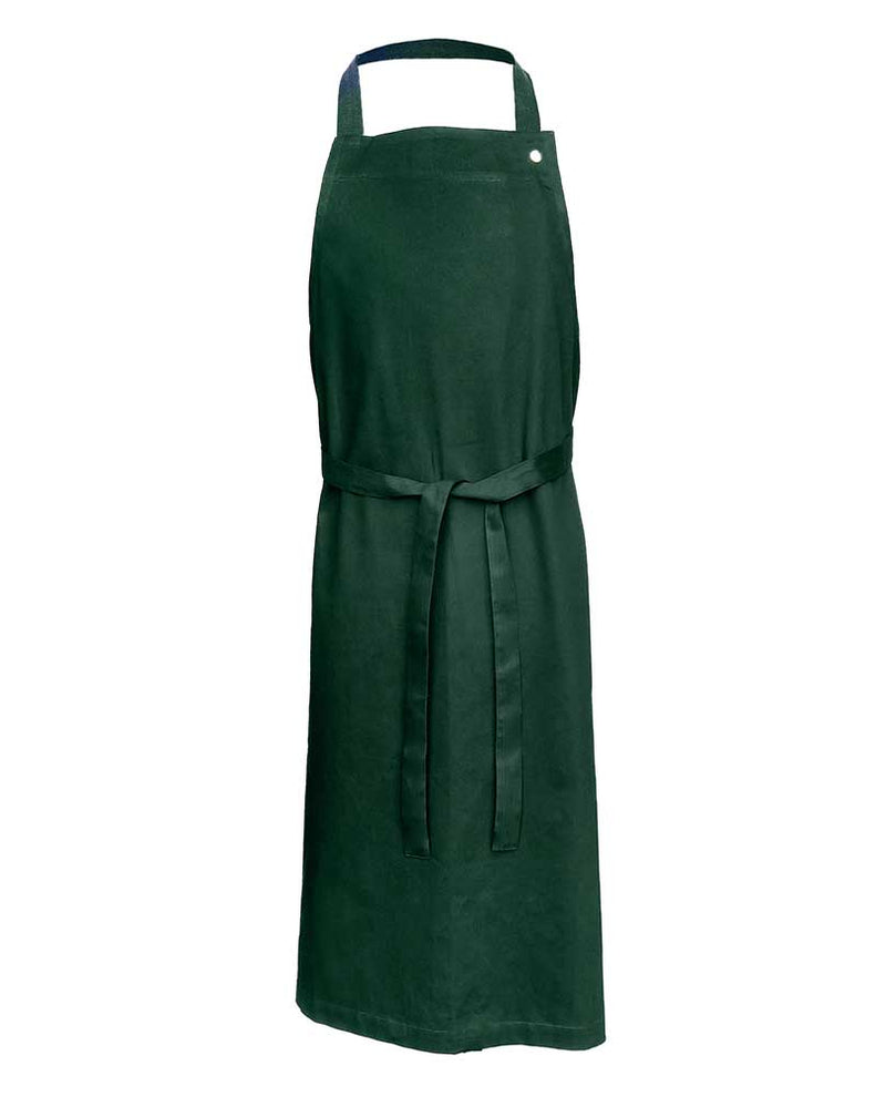 media image for long apron in multiple colors design by the organic company 2 219