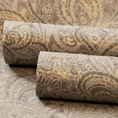 product image for Aphrodite Brown Gold Wallpaper from the Adonea Collection by Galerie Wallcoverings 80