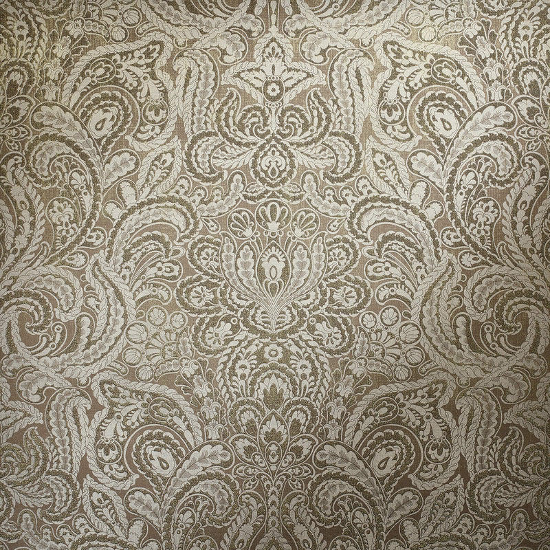 media image for Aphrodite Brown Gold Wallpaper from the Adonea Collection by Galerie Wallcoverings 256