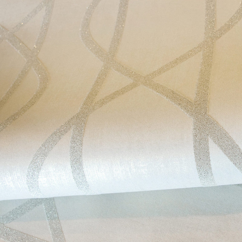 media image for Saturn Wallpaper in Oat Beige 229