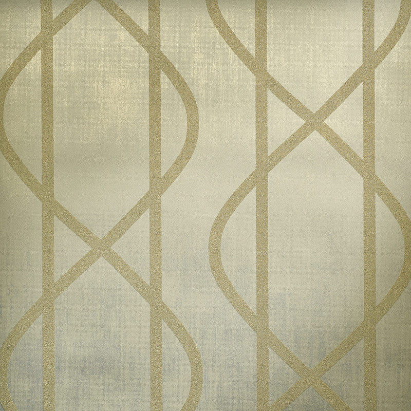 media image for Saturn Wallpaper in Sage Green 223