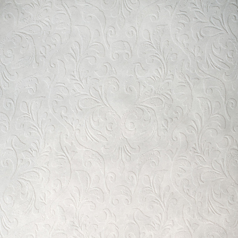 media image for Sample Mayfair Flock Wallpaper in Taupe Grey 211