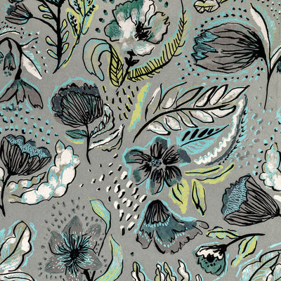 product image of Felice Wild Garden Wallpaper in Spirulina 574