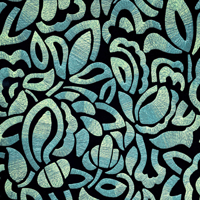 media image for Sample Lana Brussels Lace Wallpaper in Spirulina 242