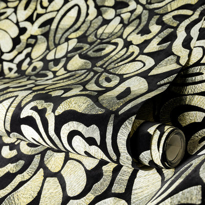 product image for Lana Brussels Lace Wallpaper in Mustard 84