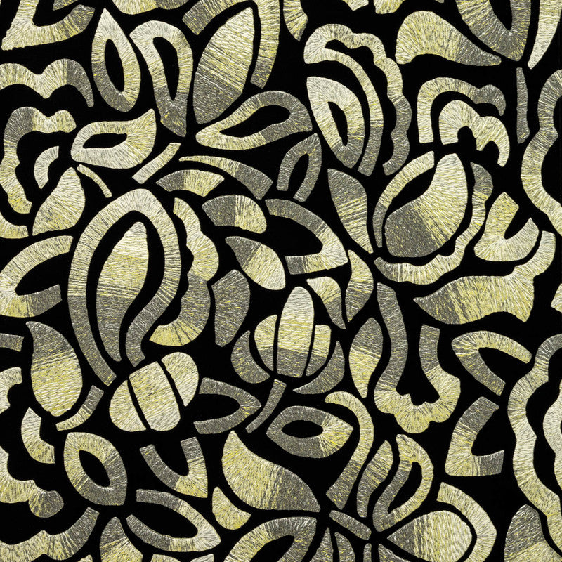 media image for Lana Brussels Lace Wallpaper in Mustard 221