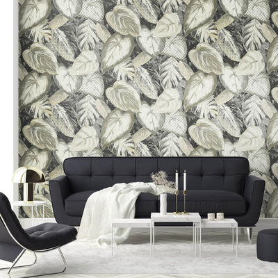 product image for Vita Ficus Wallpaper in Mustard 60