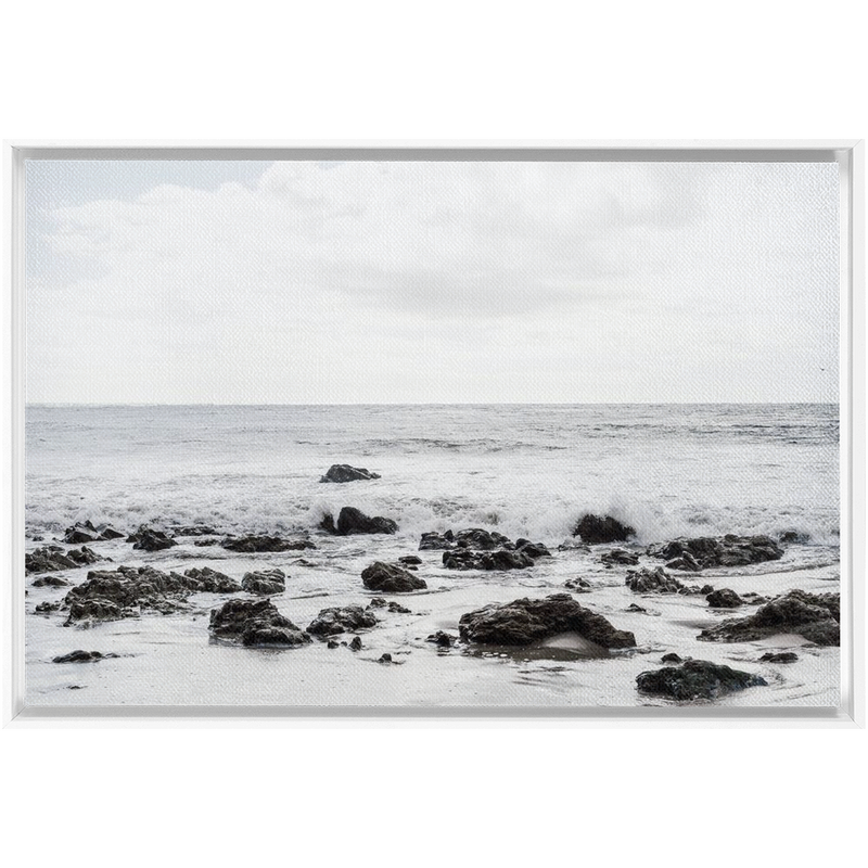 media image for winter shore framed canvas 1 269